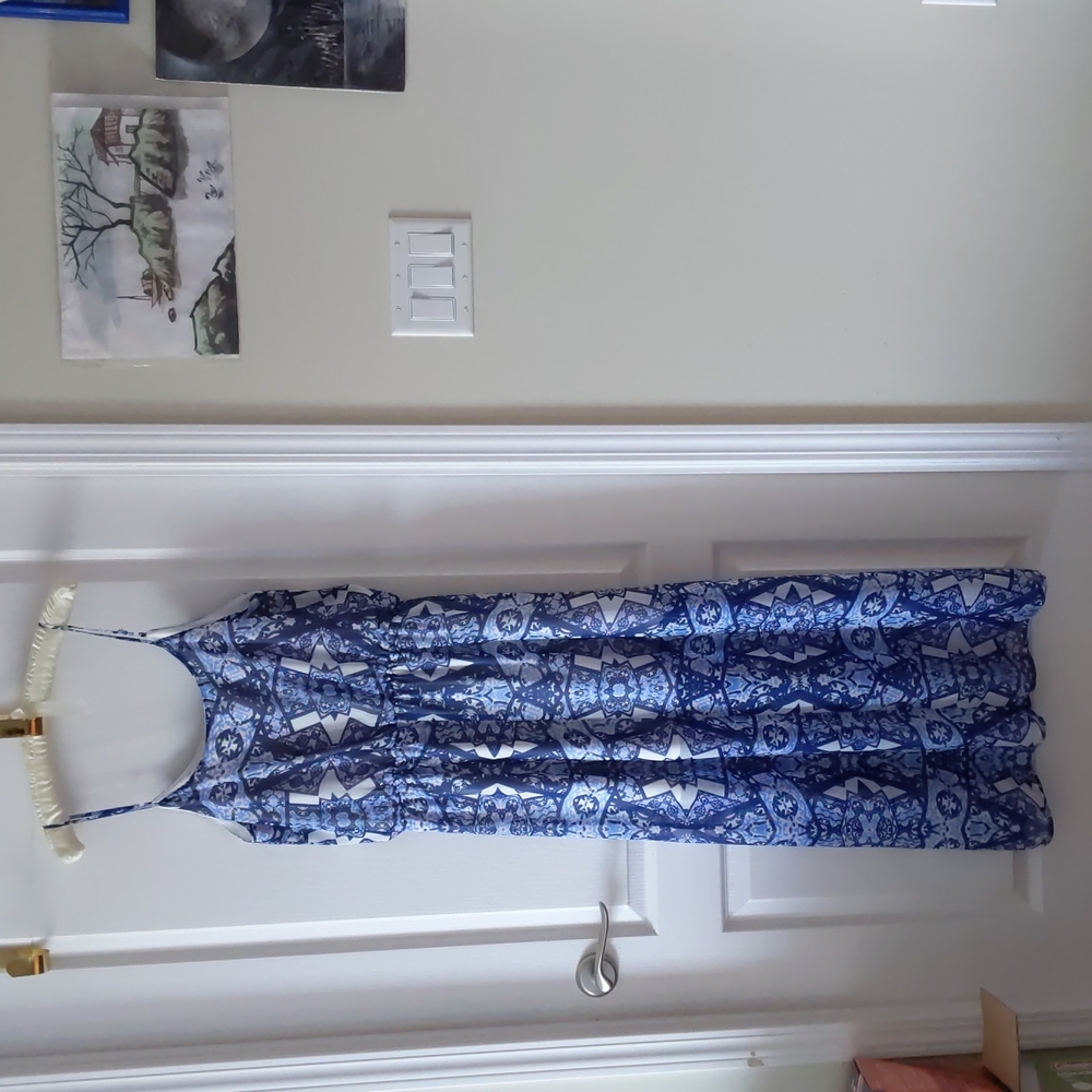 Patterned Maxi Dress